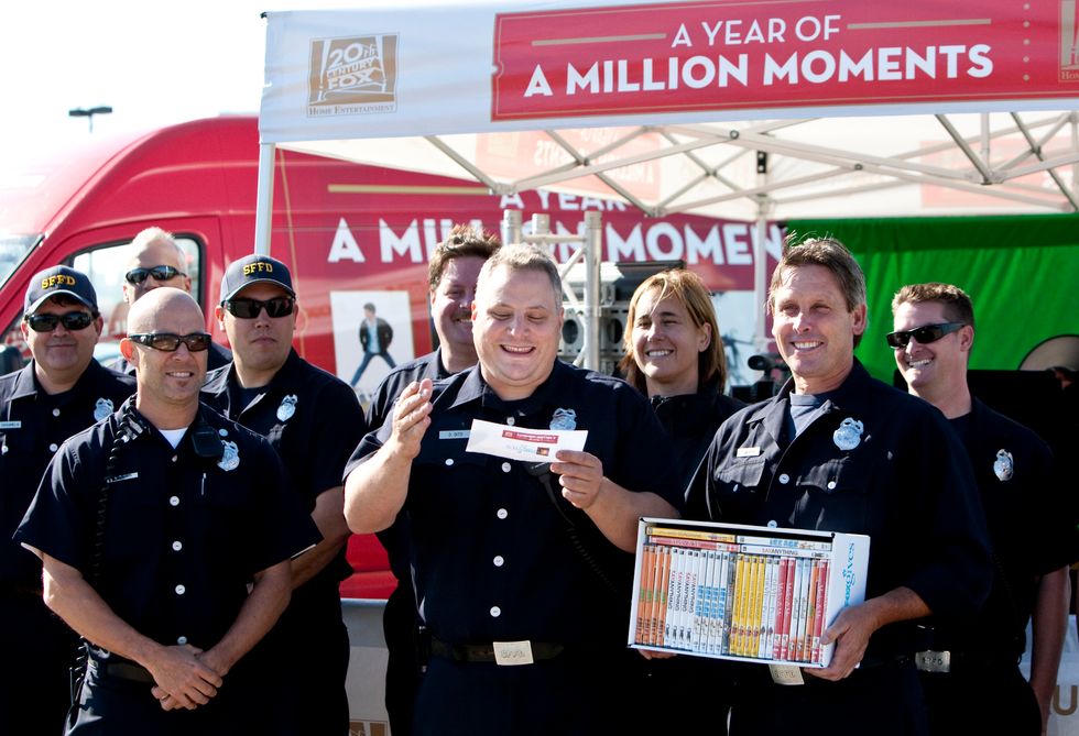 Photos: SF Firefighters Celebrate Fox Entertainment's 'Million Moments'
