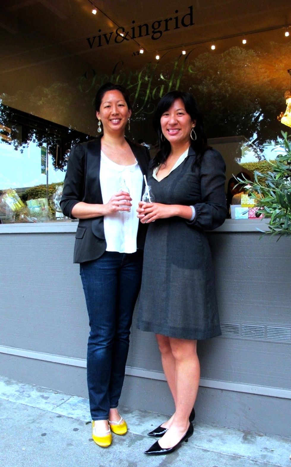 SF Street Style: Local Jewelry Designers Spotted in Simple Pieces + Great Shoes at New Berkeley Boutique, Viv&Ingrid at Oxford Hall