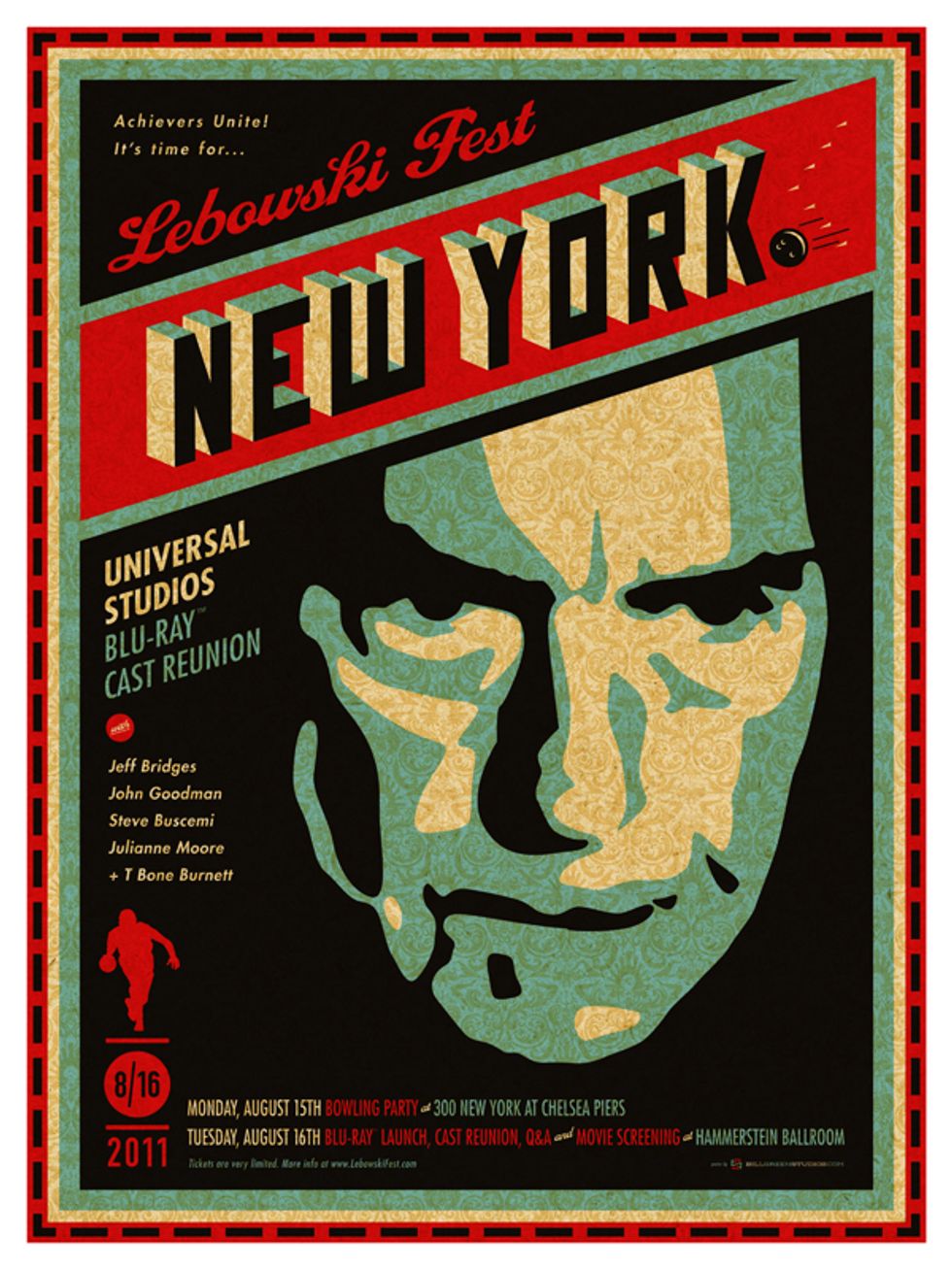 Photos: The 'Big Lebowski' Cast Reunites at New York's Hammerstein Ballroom