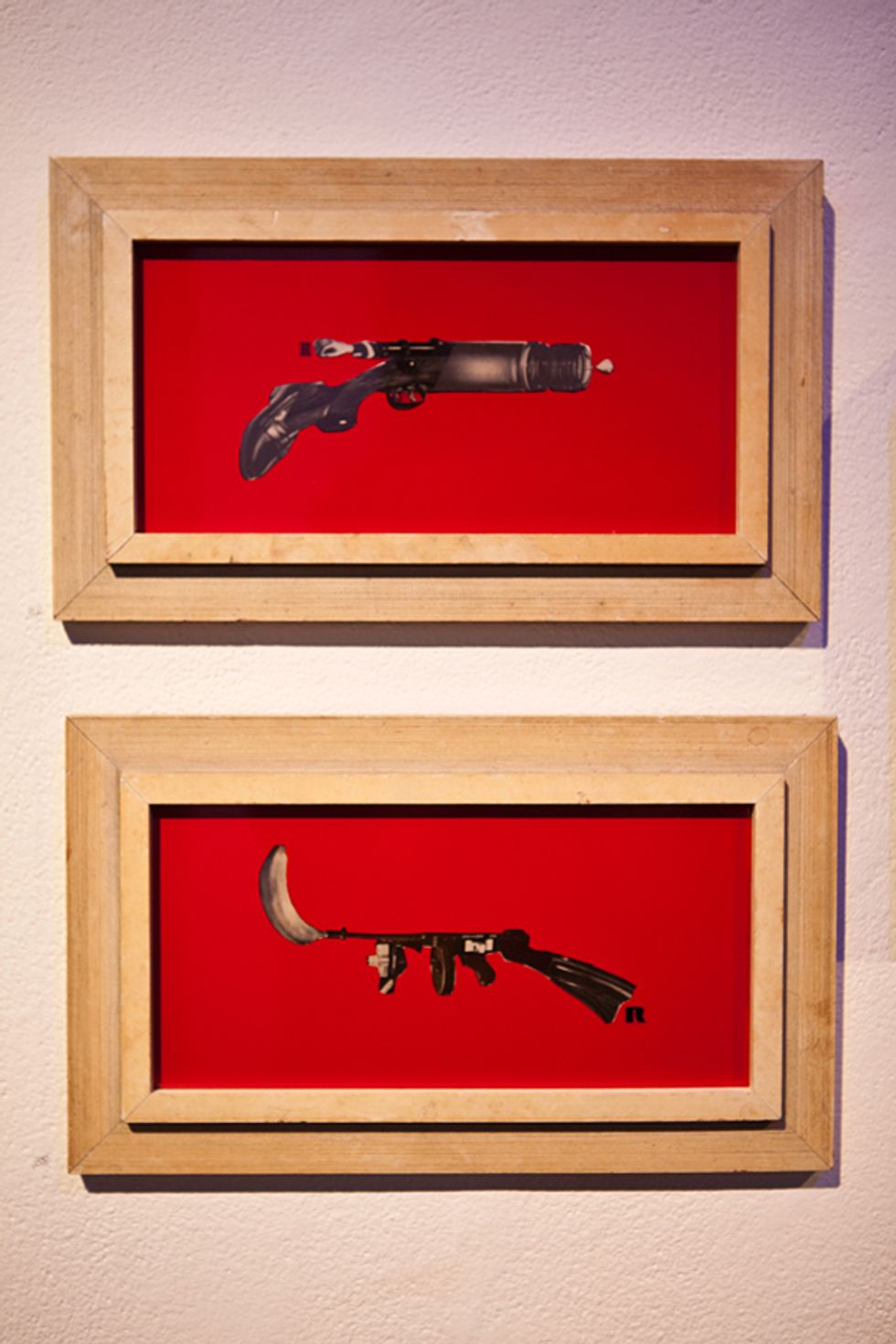 Weird Art in Bars: 111 Minna's "Born Again (Again)" Show by Rob Reger