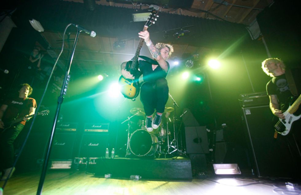 Photos: Green Day's Surprise Show at Mezzanine Last Night