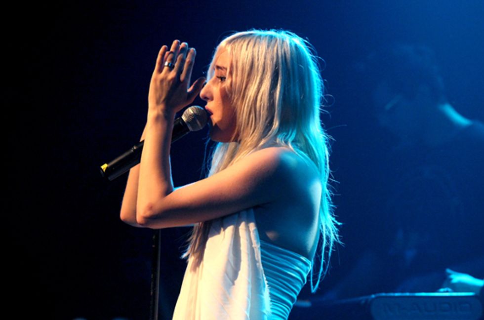 Zola Jesus Stages A One-Woman Religious Experience at the Independent