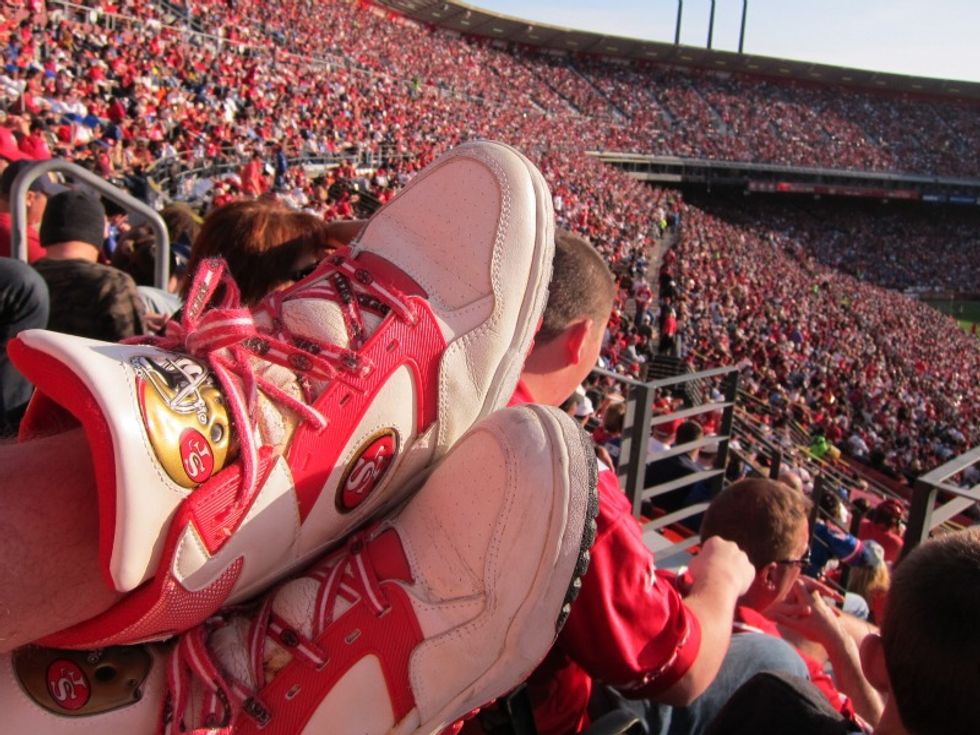 Scenes from Sunday's 49ers Game at the 'Stick