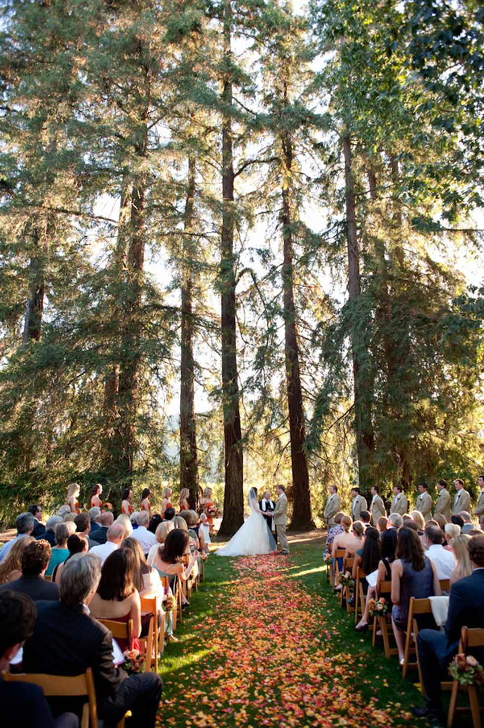 A Bit of Texas Brought to a Calistoga Wedding