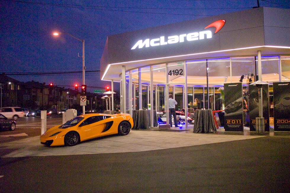 McLaren San Francisco Grand Opening