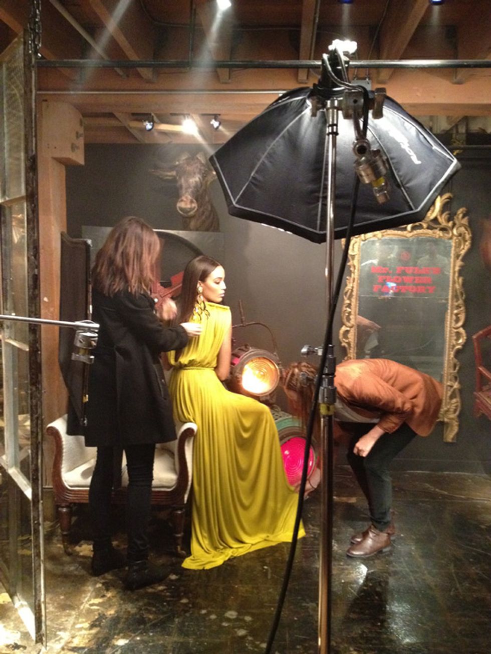Behind the Scenes: 7x7 Magazine's March Cover Shoot