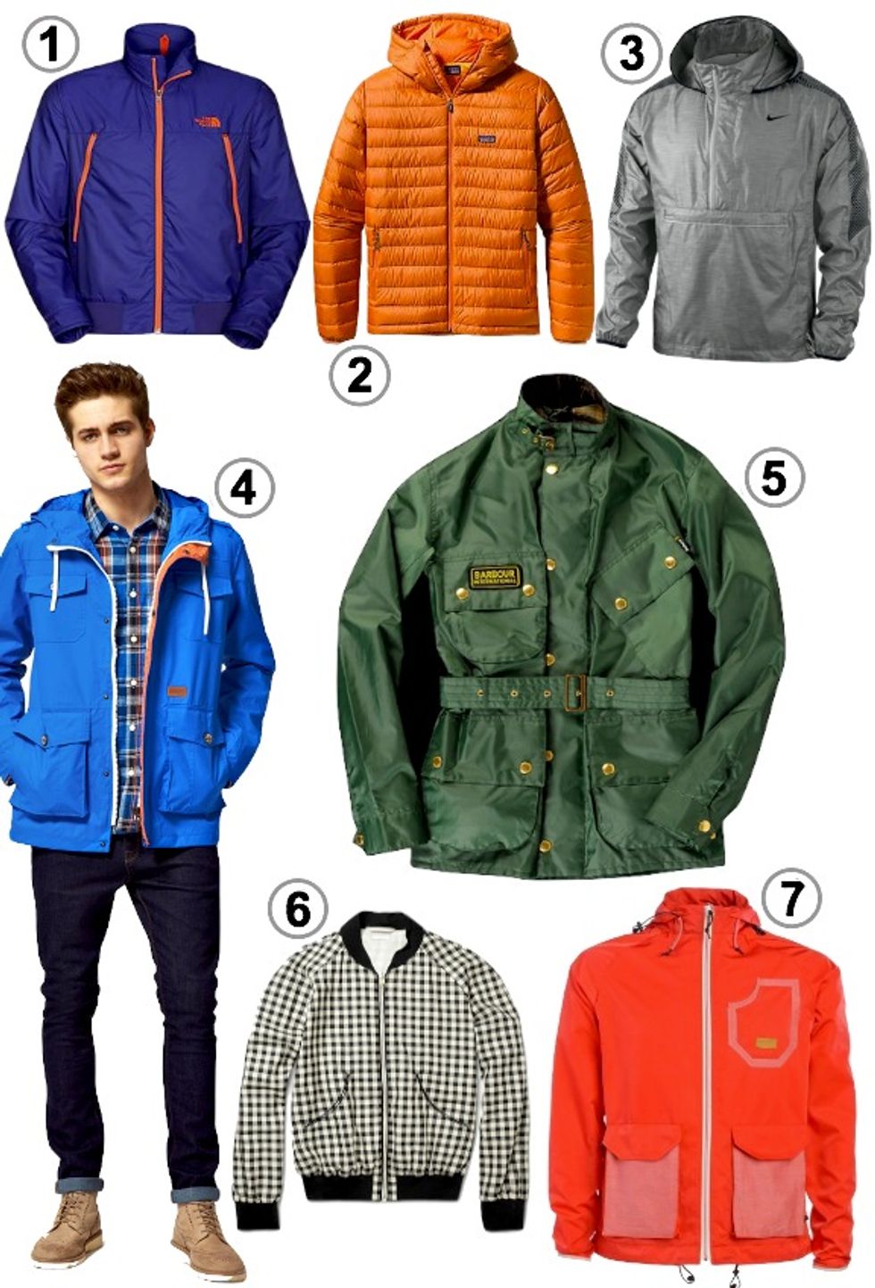 Look of the Week: Men's Sporty-Chic Spring Jackets