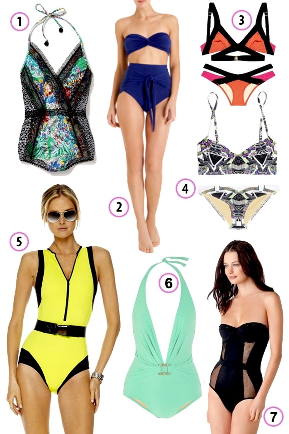 Look of the Week: The Best Swimwear Trends of 2012