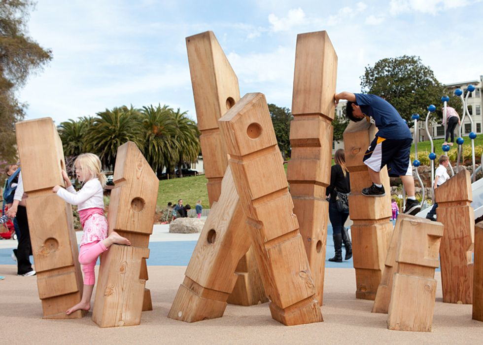 Scenes of the City: Dolores Park's New Playground