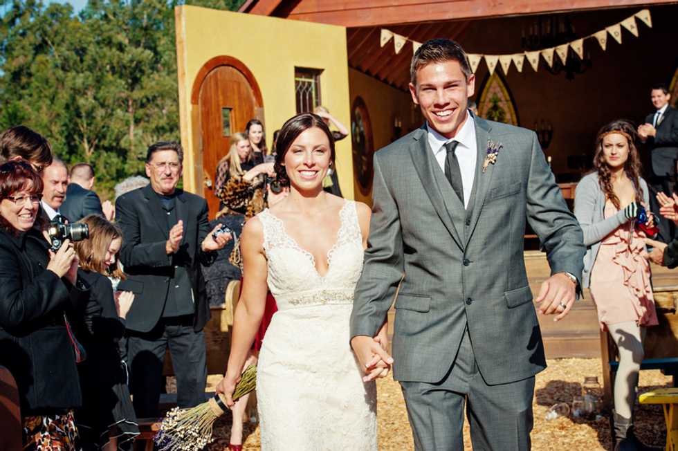 A Rustic, DIY Wedding at Long Ranch in Half Moon Bay