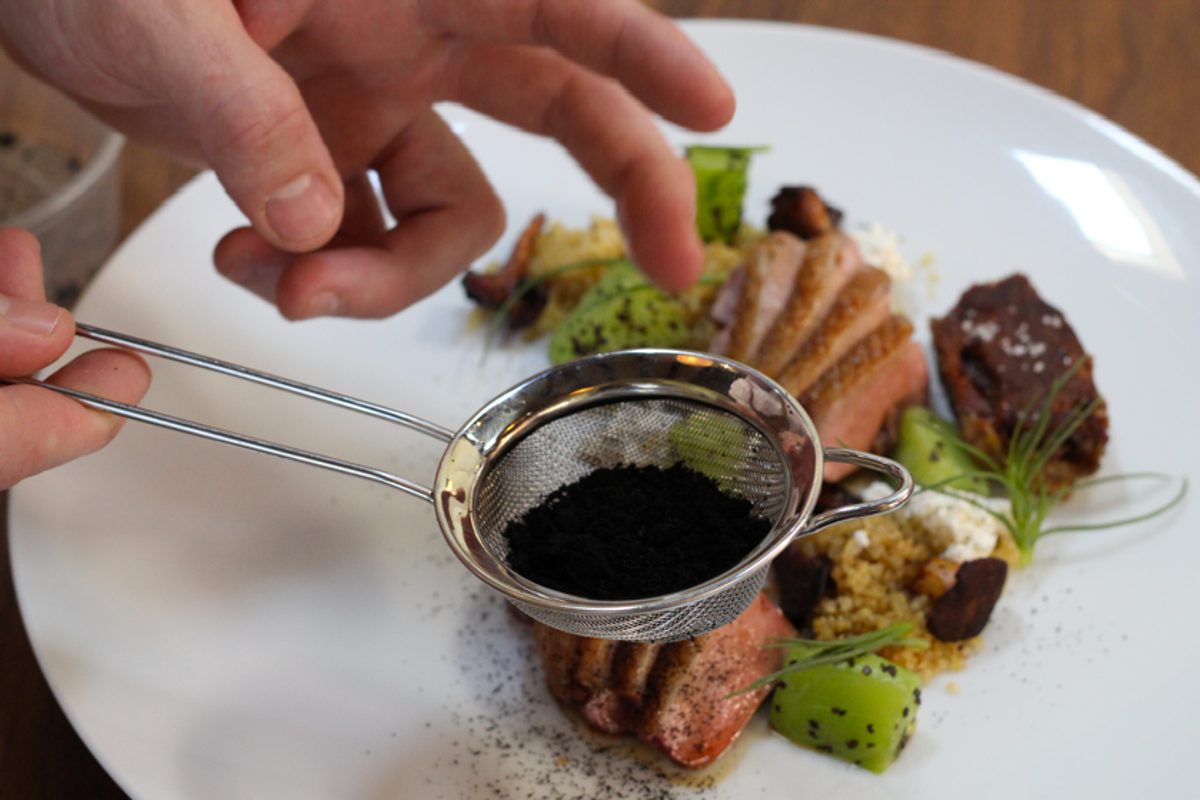 Chefs Have The Hots For Ash In Fancy Dishes