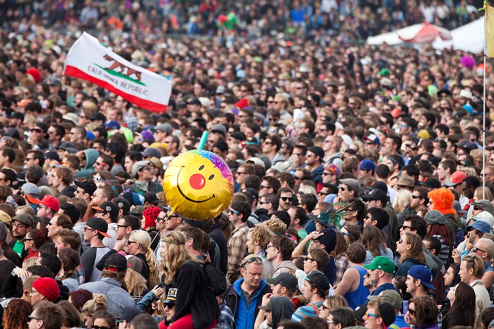 Sunday Outside Lands photos: Furry Hats, Food, Wine and More Food