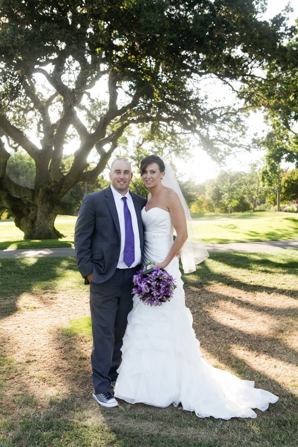 A Purple Themed Wedding in Pleasant Hill
