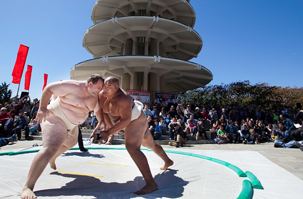 Scenes of the City: Sumo Wrestling in Japantown