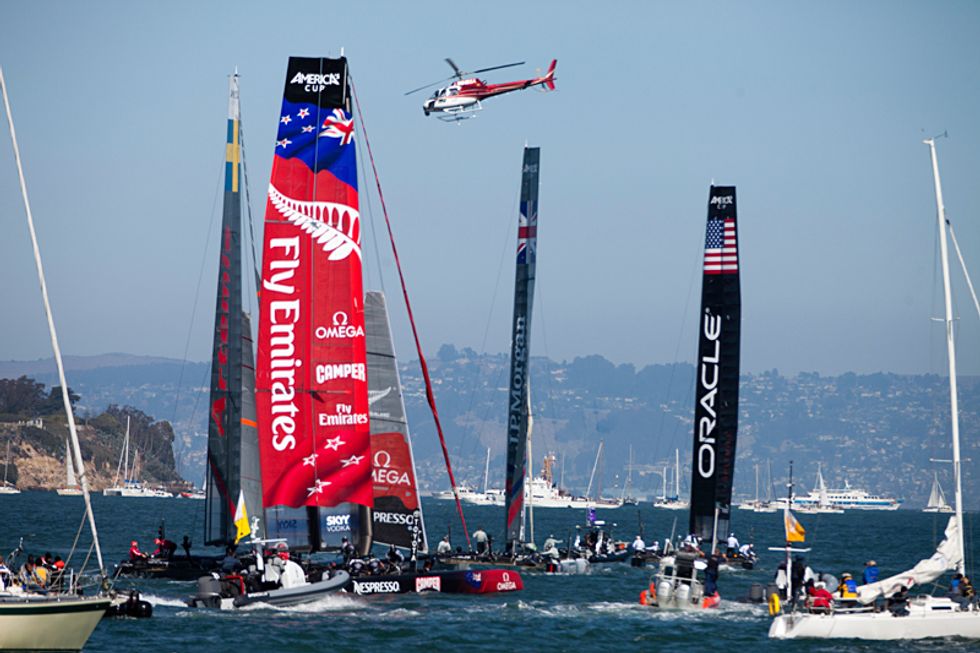Scenes of the City: America's Cup Fleet Race Finals