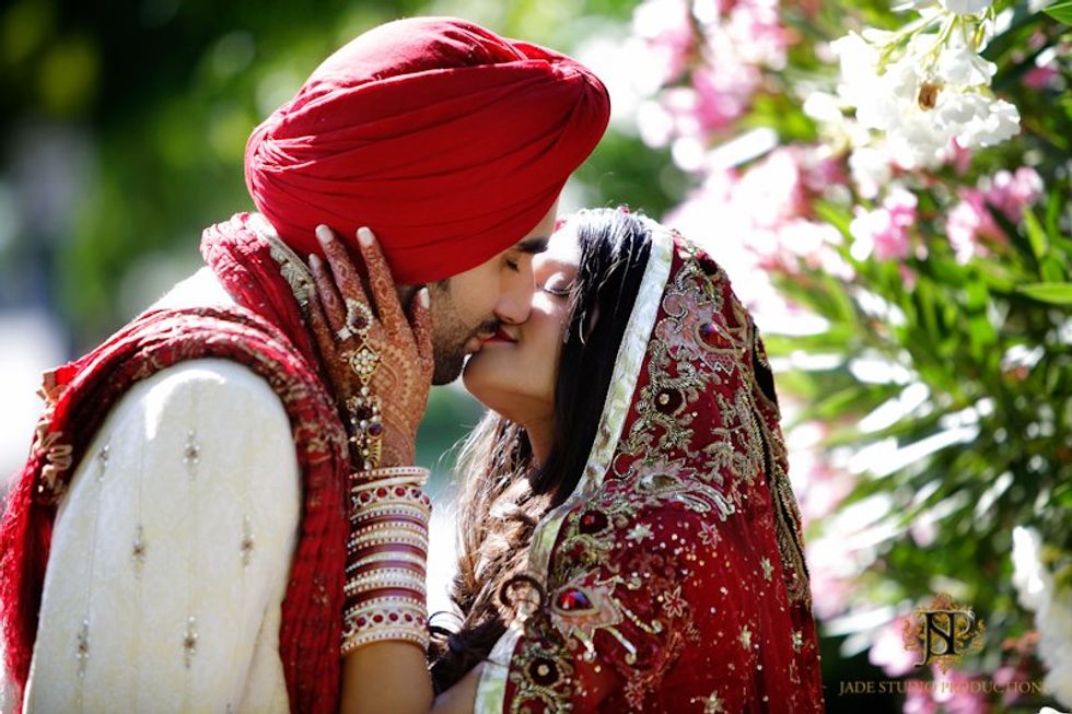 A Jaw-Dropping South Asian Wedding Glitters at SF's Palace Hotel