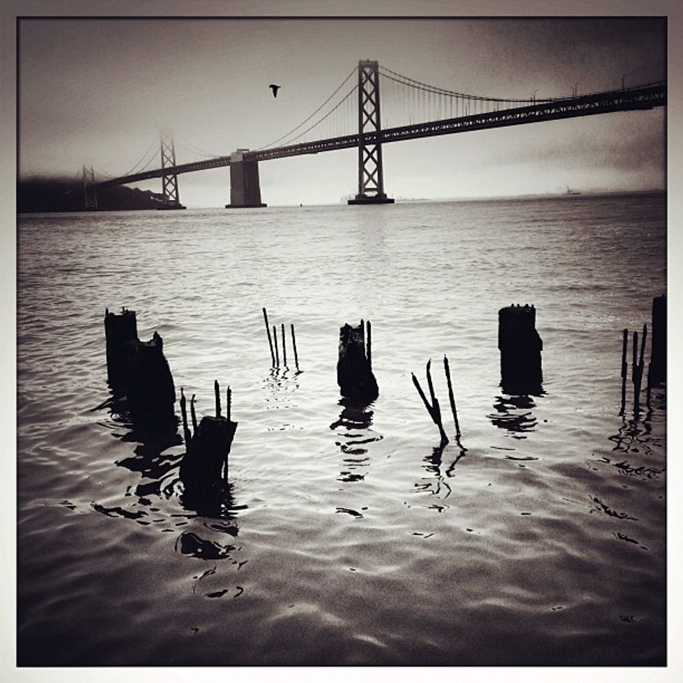 Bay Bridge Eye Candy: Black & White