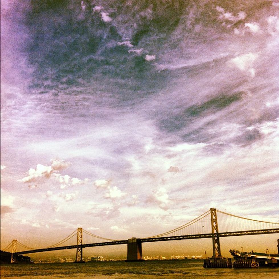 Bay Bridge Eye Candy: Fog+Clouds