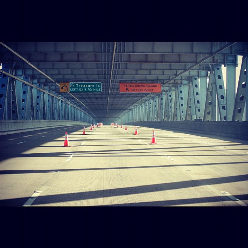 Bay Bridge Eye Candy: Driving
