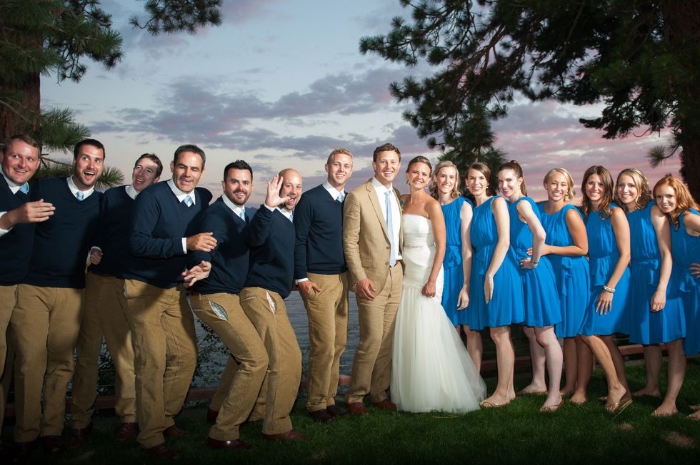 A "Glamping" Themed Wedding at a Lake Tahoe Estate