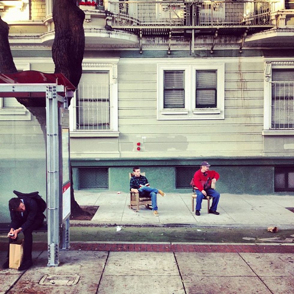 In Photos: Waiting for Muni