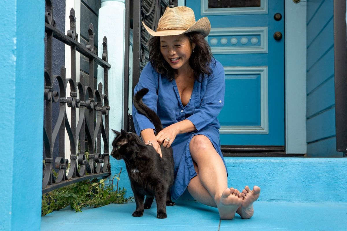 Petaluma photographer Margot Duane captures the cat-ladies-for-Kamala movement.