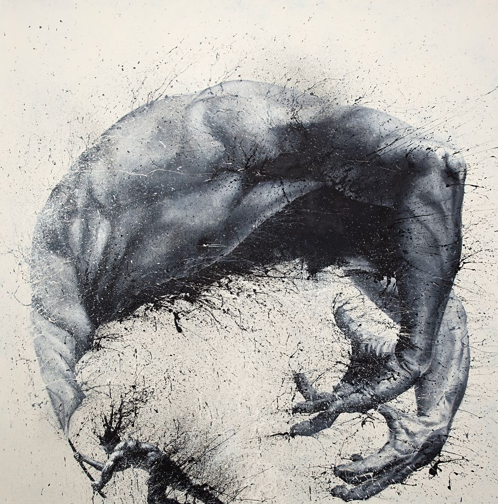 Paolo Troilo Elevates the Art of Finger Painting