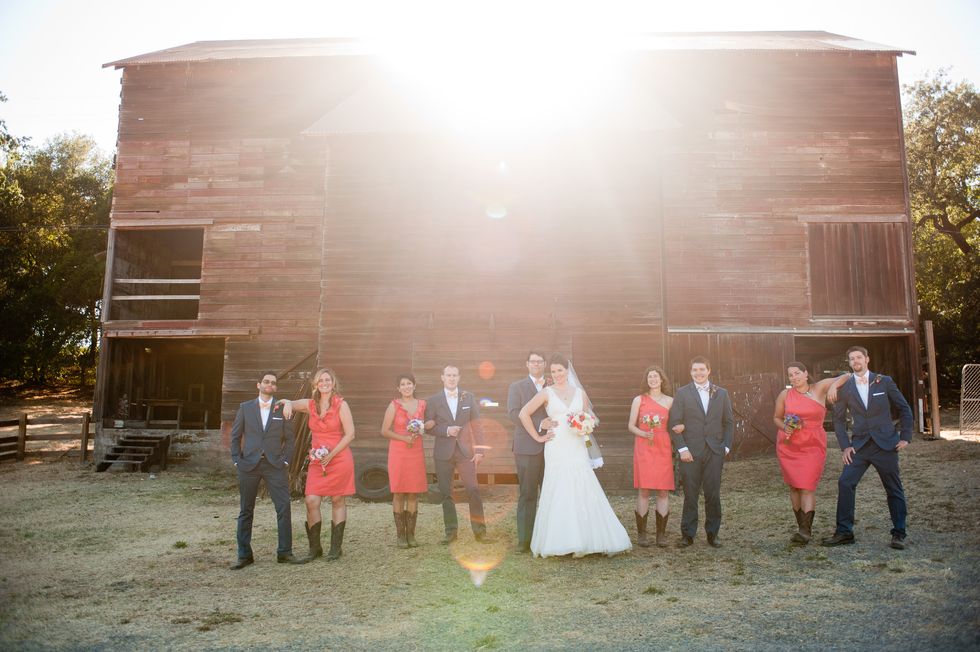 Tied Together in This Western Wedding
