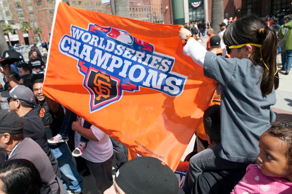 Scenes of the City: 2013 SF Giants Opening Day Victory