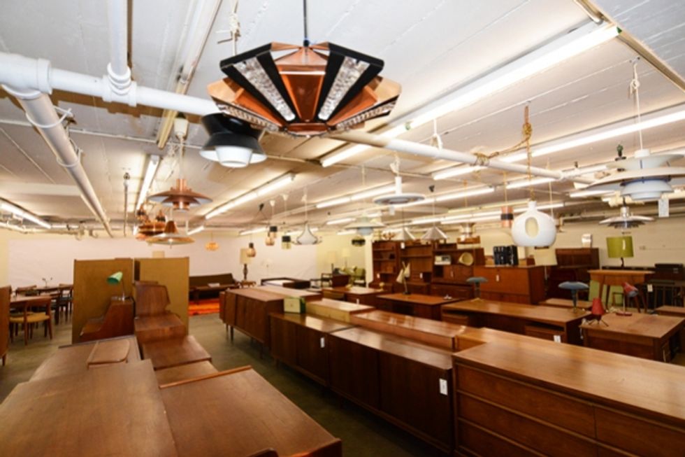Inside Mid Century Mobler's Goldmine of a Furniture Warehouse