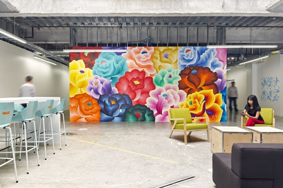 Inside Facebook's Ingeniously Artsy Offices