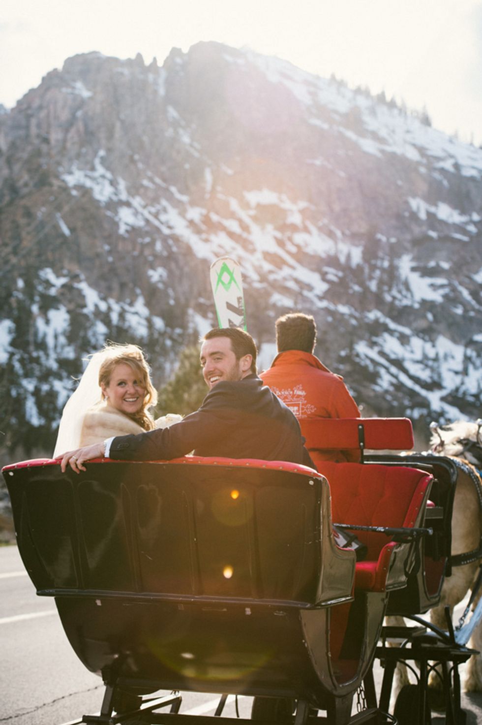 A Snowy Squaw Valley Matrimony