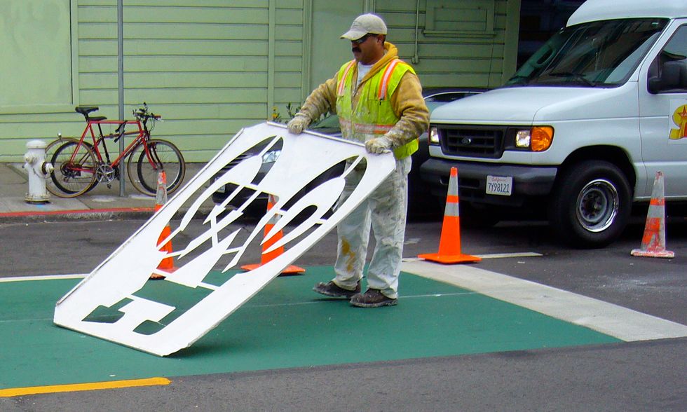 A Guide to San Francisco's Bike Symbols and Infrastructure