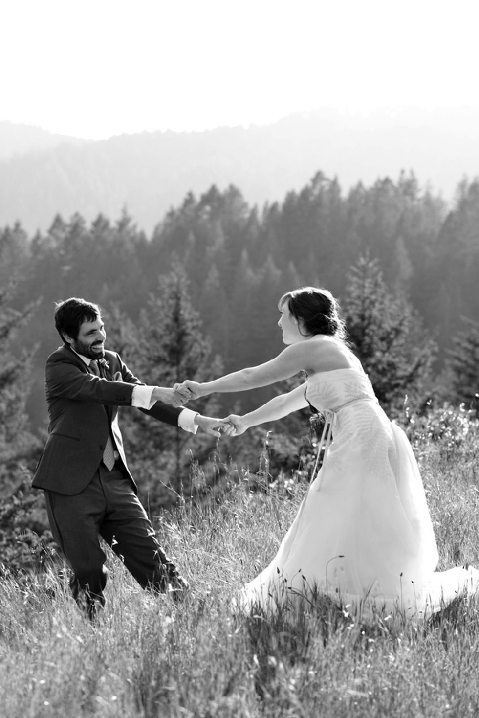 An Enchanting Mountaintop Wedding in Marin