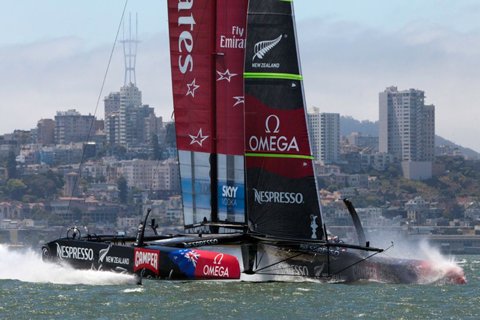 Scenes of the City: America's Cup Opener