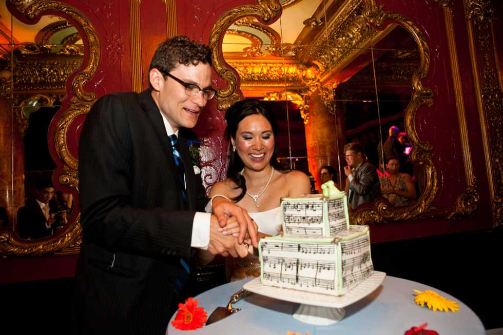 A Couple Seals Their Vows at the Great American Music Hall