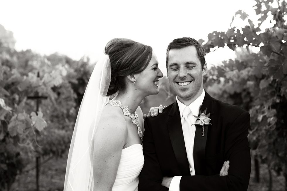 A Lush Vineyard Wedding Ceremony in the Napa Hills