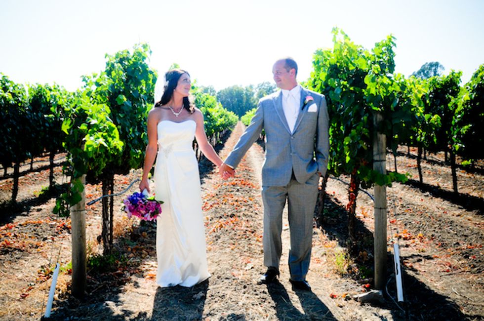 A Southern Couple Tie the Knot in Napa