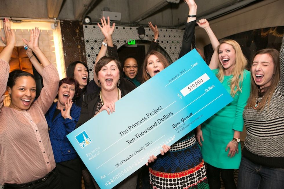 And the Winner Is…: San Francisco's Favorite Charities 2013 Check Presentation