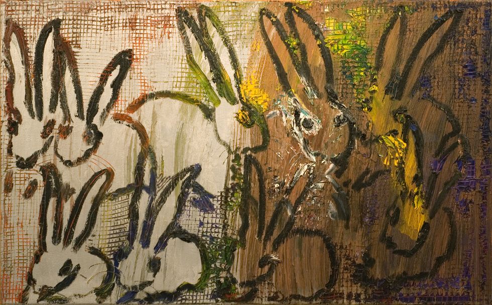 Hunt Slonem’s Iconic Rabbit Paintings and More Intriguing Art Openings