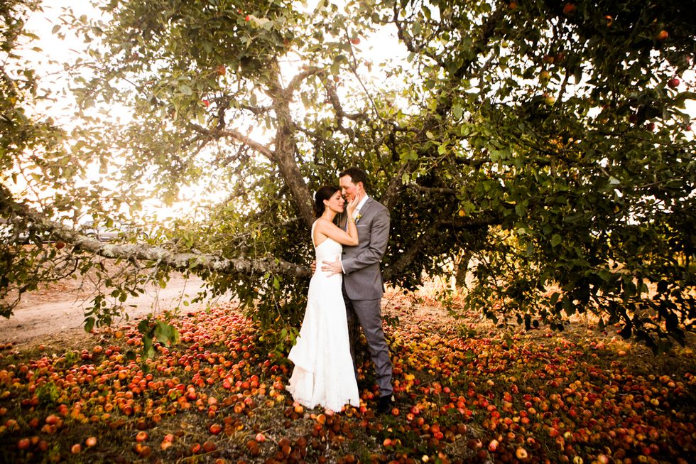 A Sweet, Summer Wedding in an Apple Orchard
