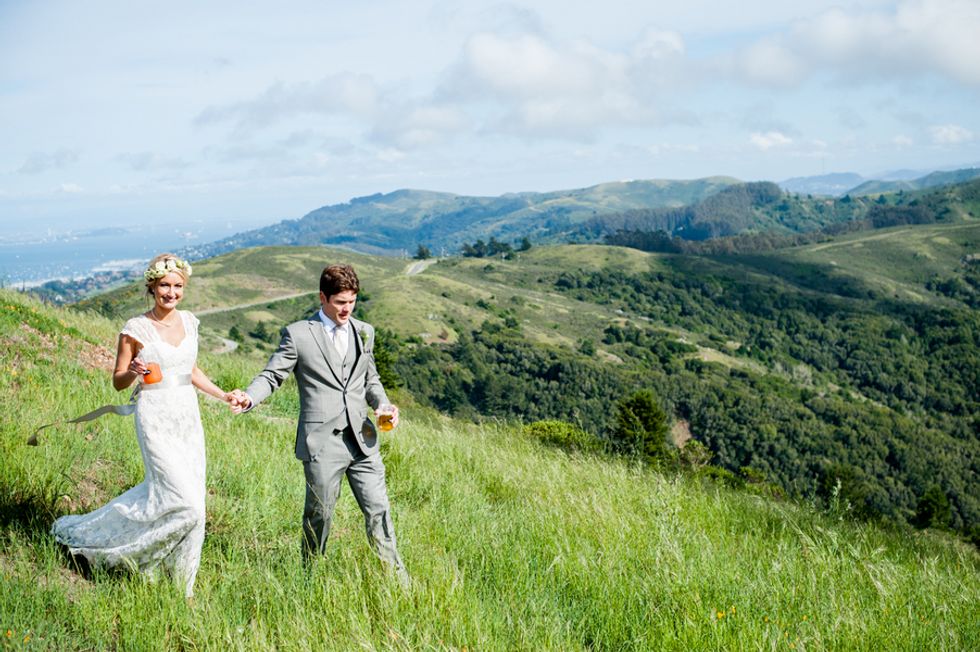 Wedding Inspiration: Simply Lovely Nuptials on Mt. Tamalpais