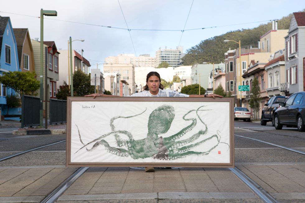 Scenes of the City: Fish Prints with Local Diver and Artist Trevor Goodrich