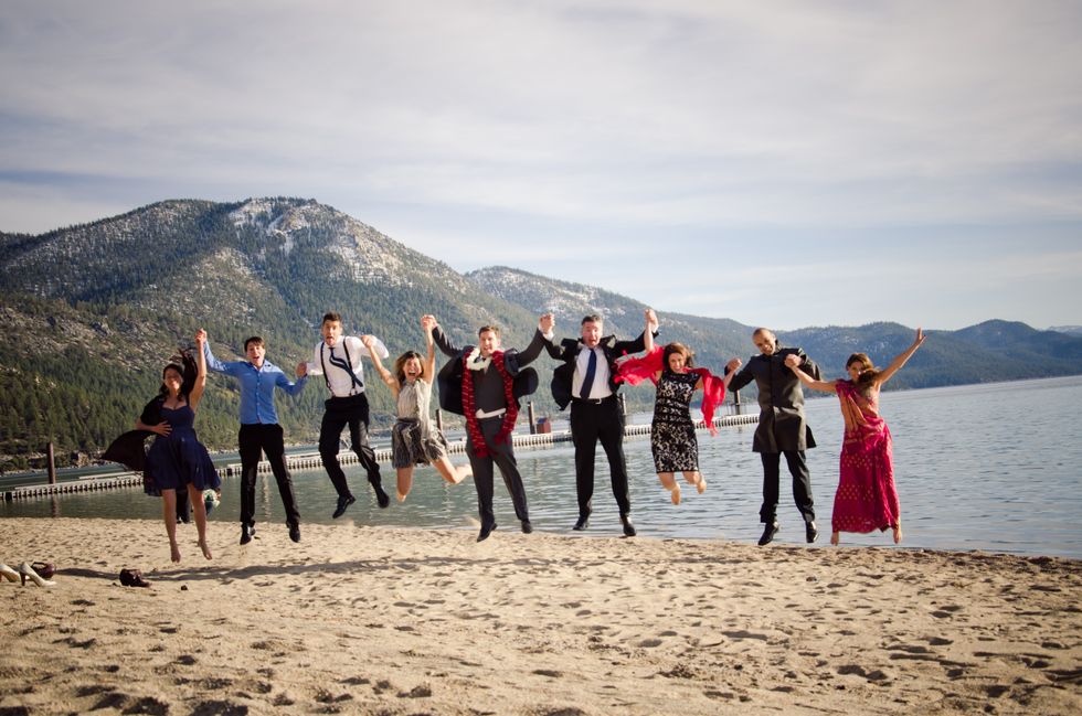 A Stunning Wedding On the Shores of Lake Tahoe