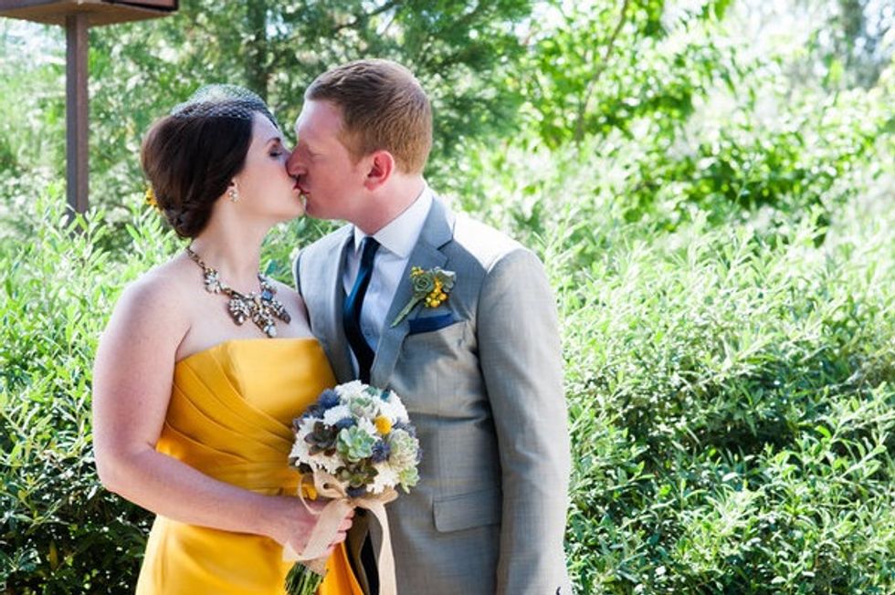 Wedding Inspiration: City Meets Country Style at a St. Helena Apple Orchard