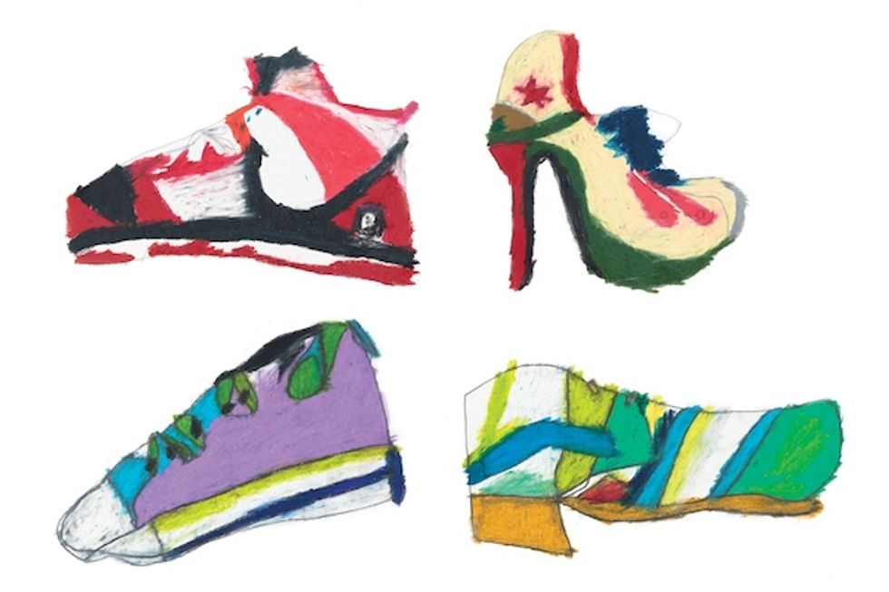 Footwear Gets an Artsy Makeover in New 'Shoerageous' Exhibit