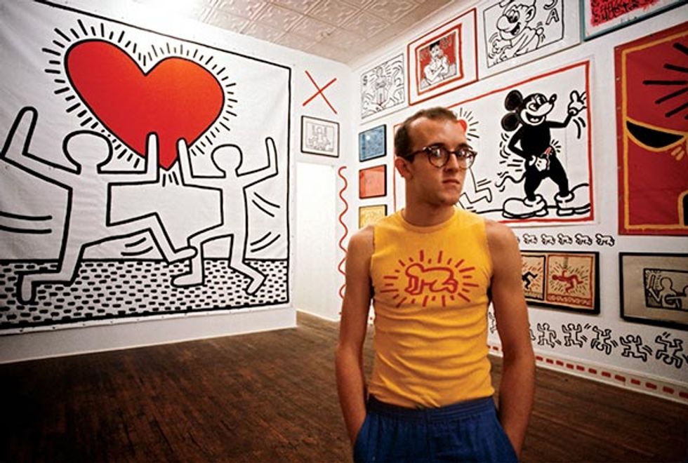 '80s Icon and Art World Darling Keith Haring on Display at the De Young Museum