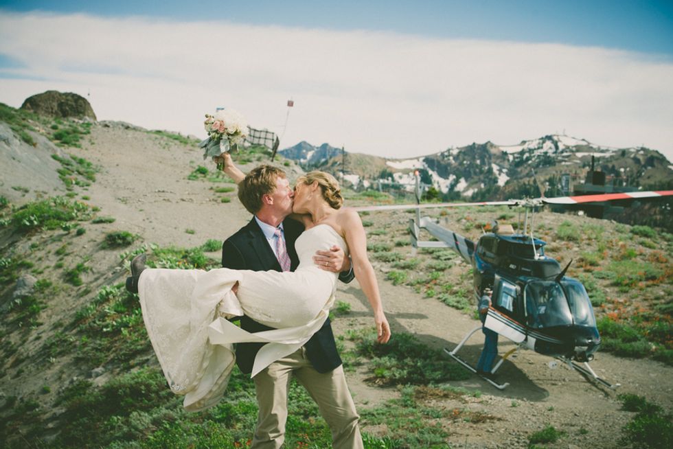 A Rustic Stable Wedding in Squaw Valley