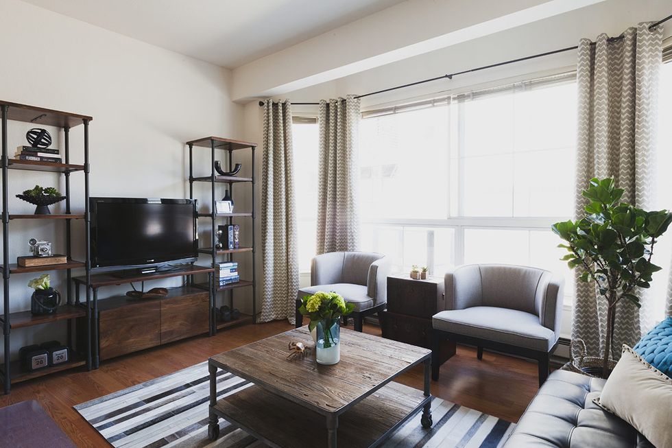 Inside an Industrial-Chic SoMa Bachelor Pad
