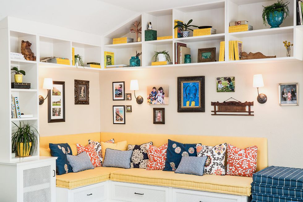 Inside a Multi-Tasking Mill Valley Family Room